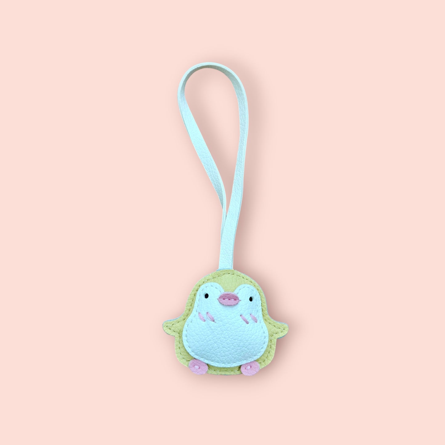 KIU Fluffy Penguin Bag Charm