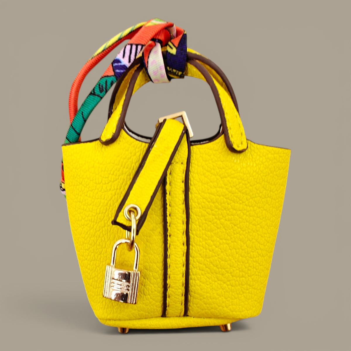 KIU Luxury Mini Lock Bag Charm