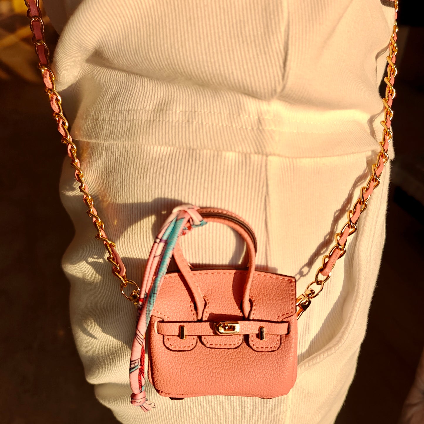 Luxury Mini Crossbody Bag Charm