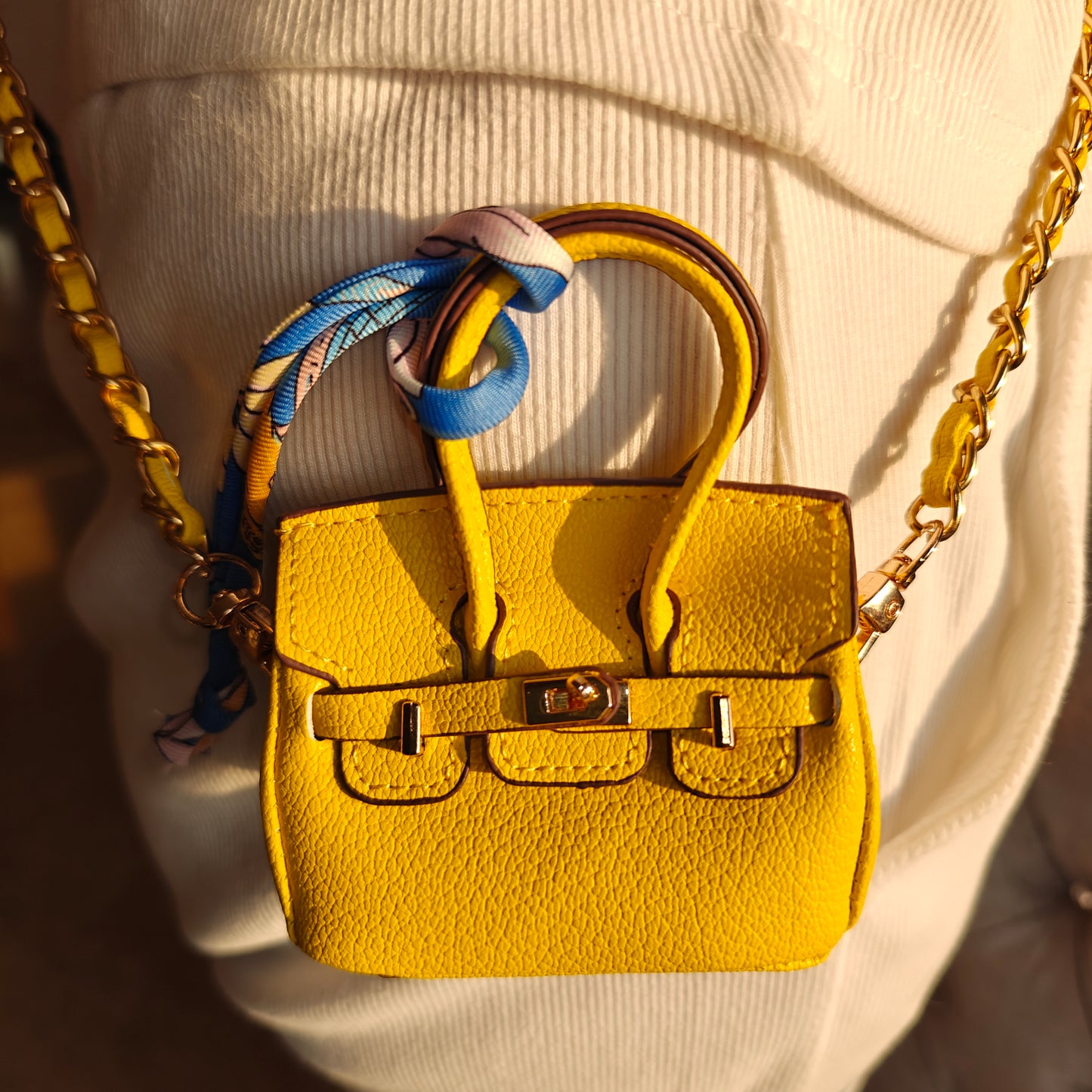 Luxury Mini Crossbody Bag Charm