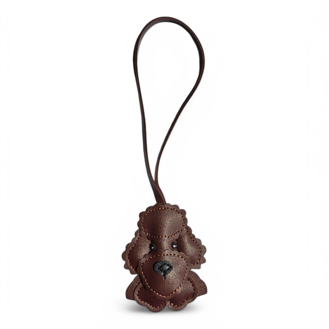 Poodle Dog Bag Charm