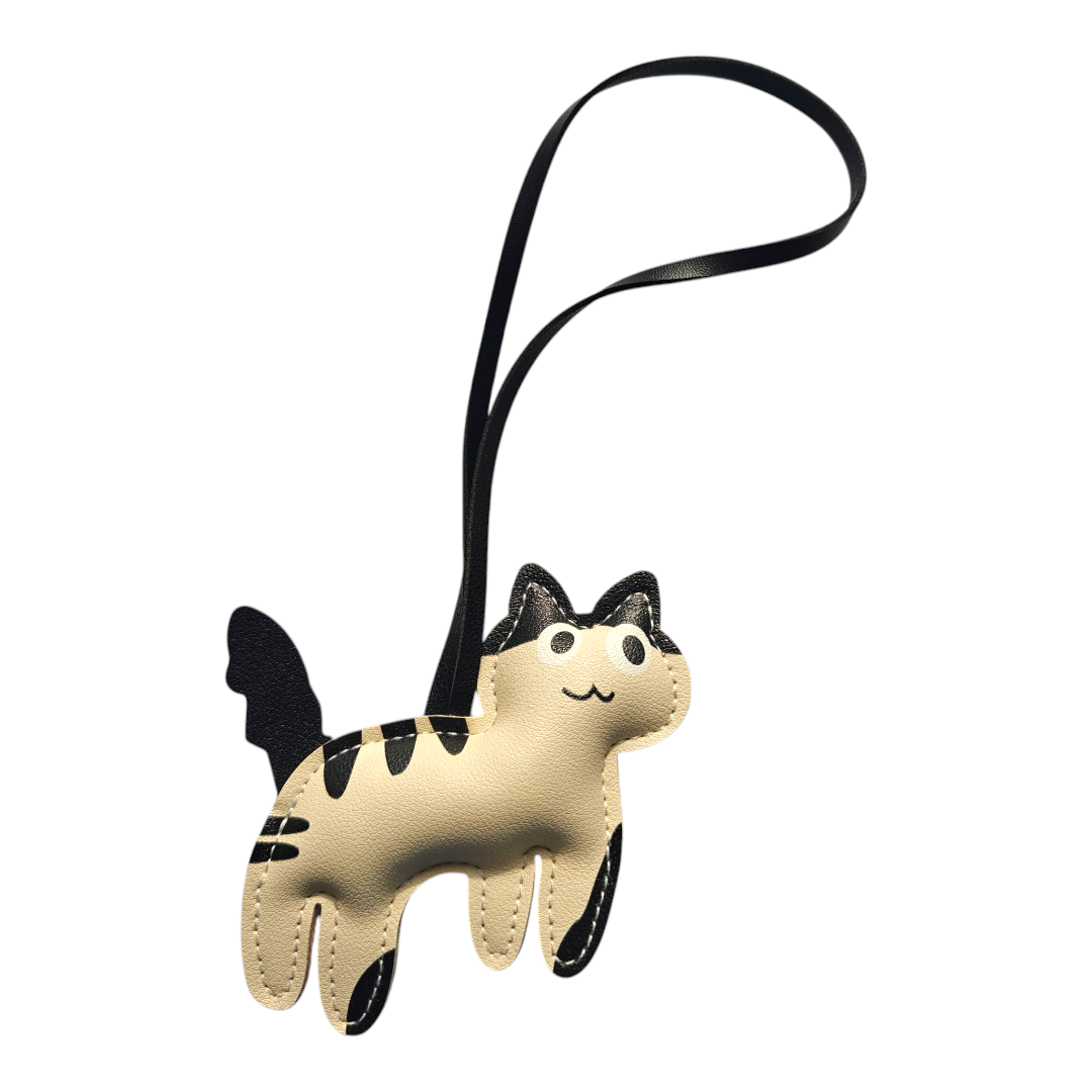 Standing Cat Bag Charm