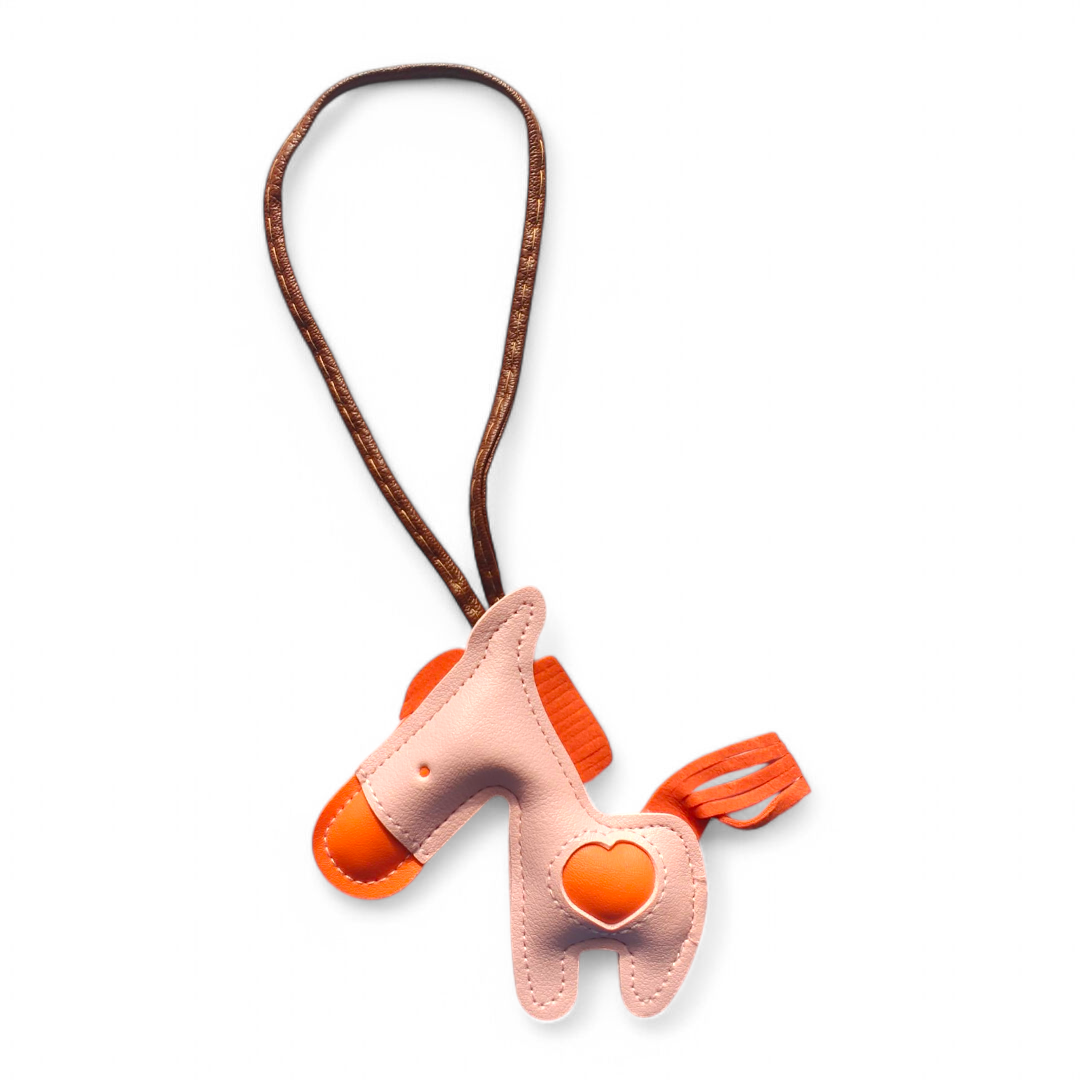 Cute Heart Pony Bag Charm