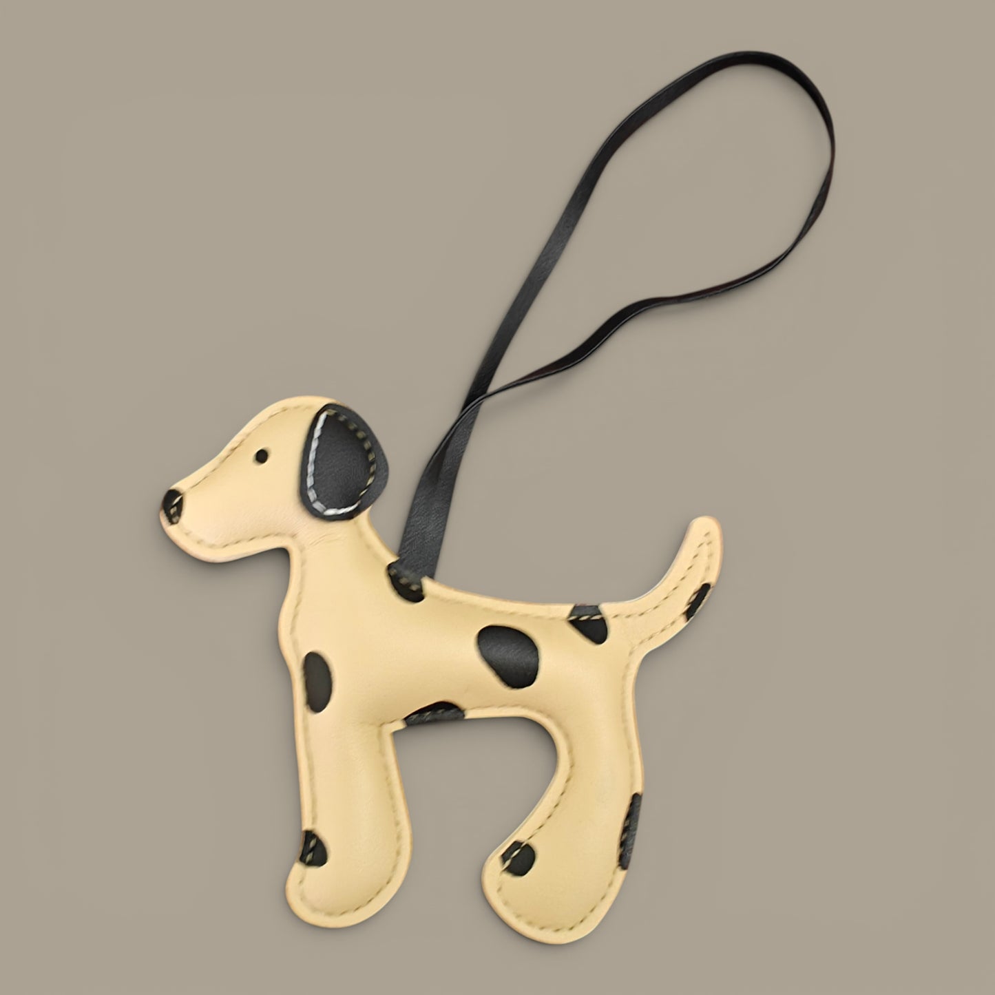 KIU Cute Dalmatian Dog Bag Charm