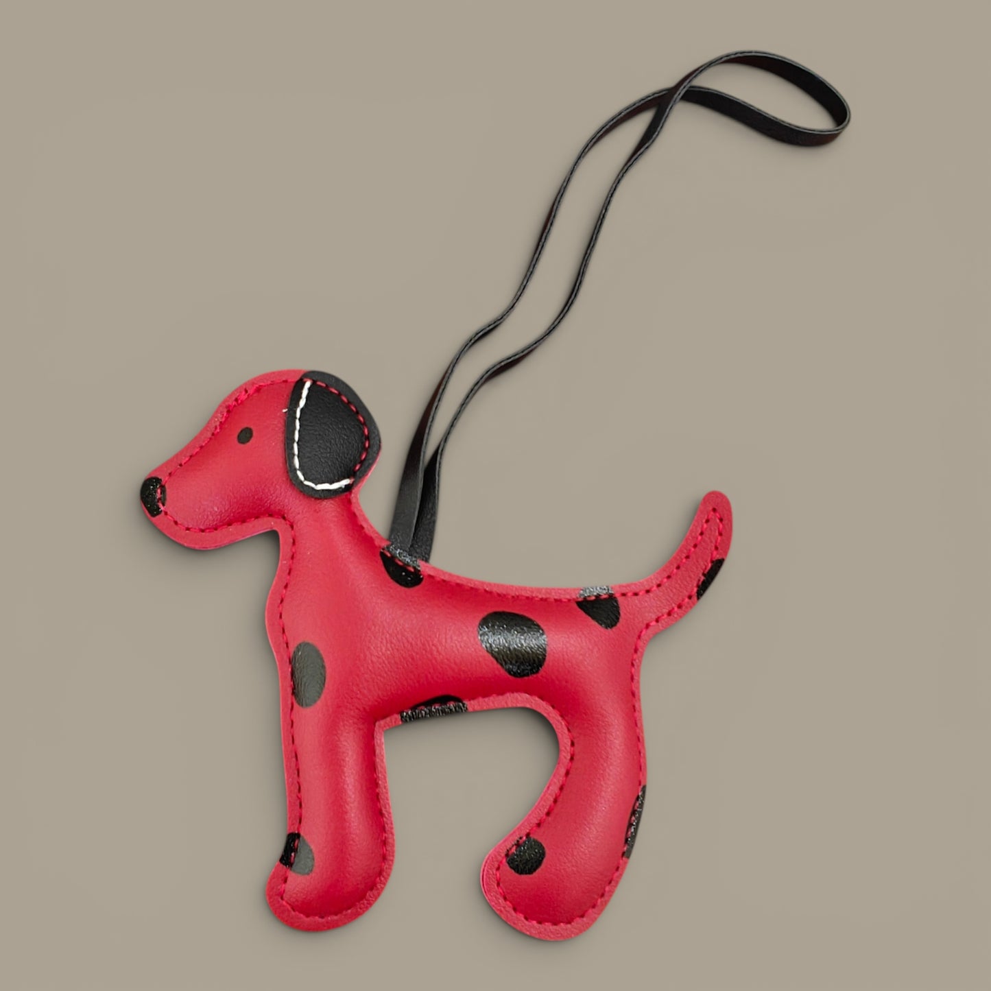 KIU Cute Dalmatian Dog Bag Charm
