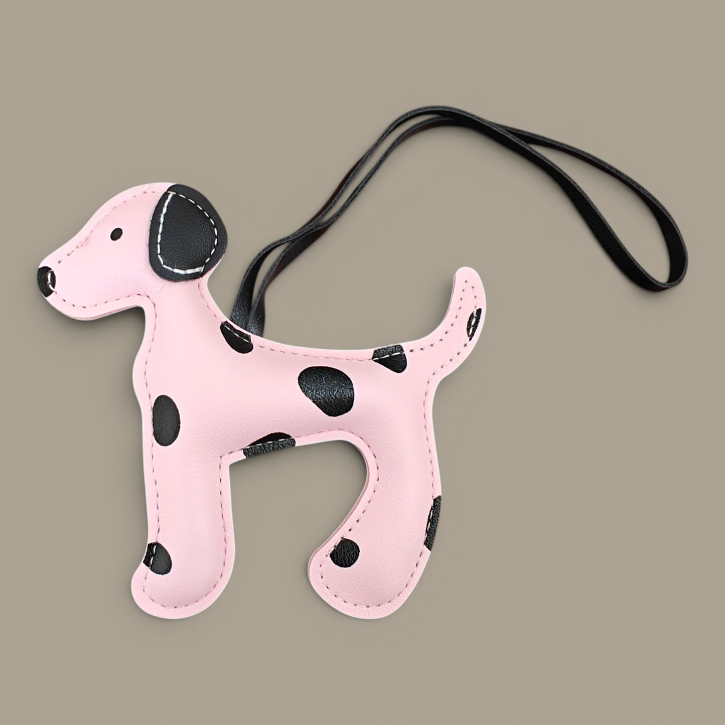 KIU Cute Dalmatian Dog Bag Charm