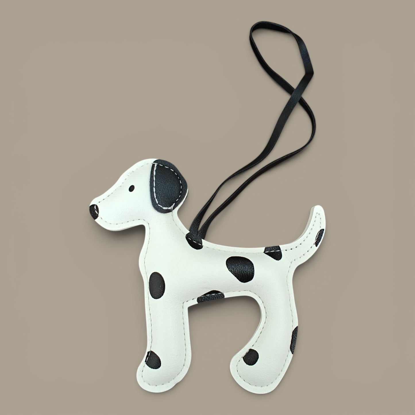 KIU Cute Dalmatian Dog Bag Charm