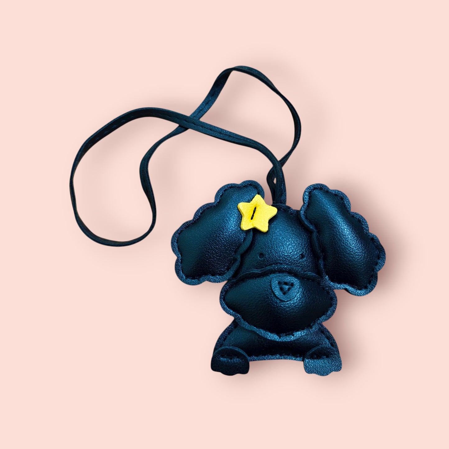 KIU Cute Poodle Dog Bag Charm