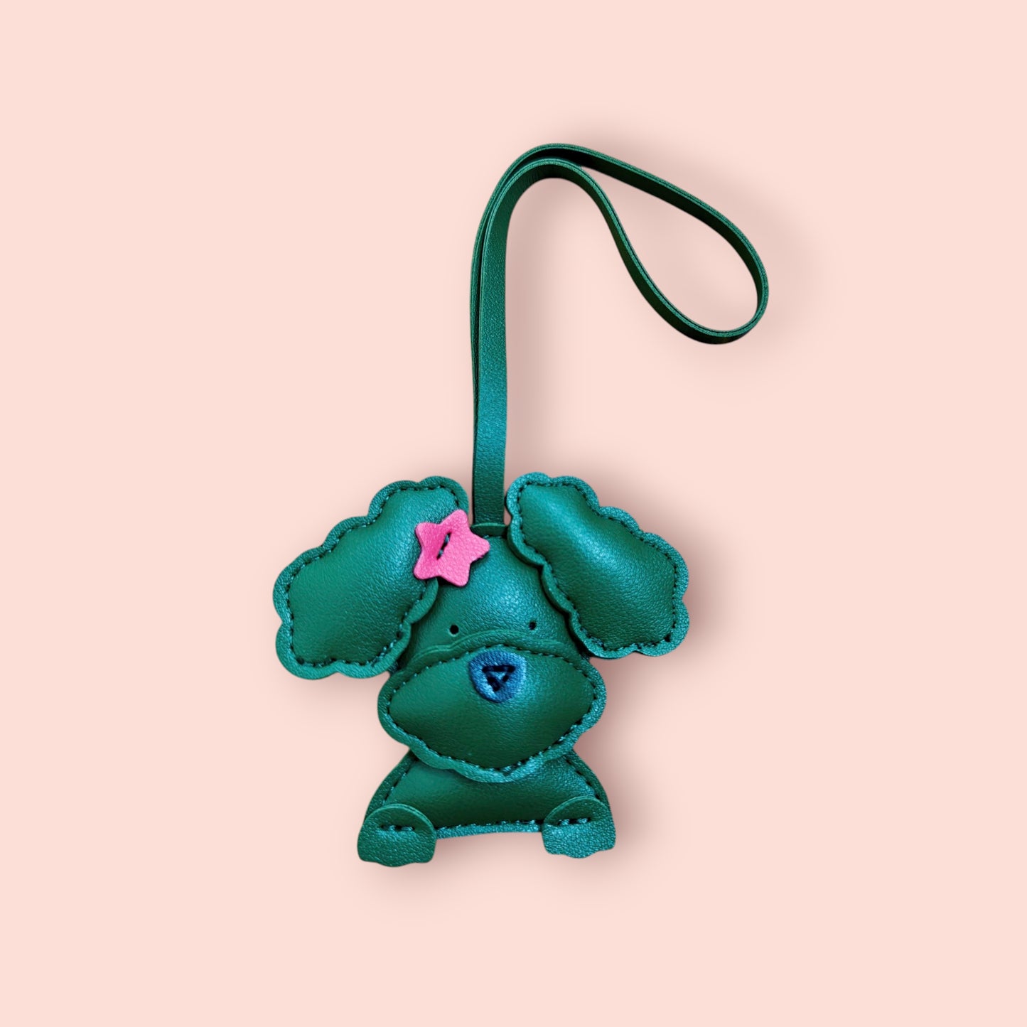 KIU Cute Poodle Dog Bag Charm
