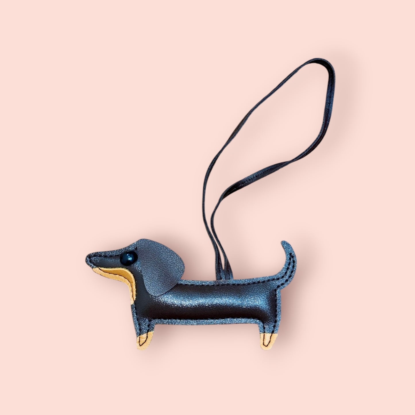 KIU Dachshund Dog Bag Charm Premium