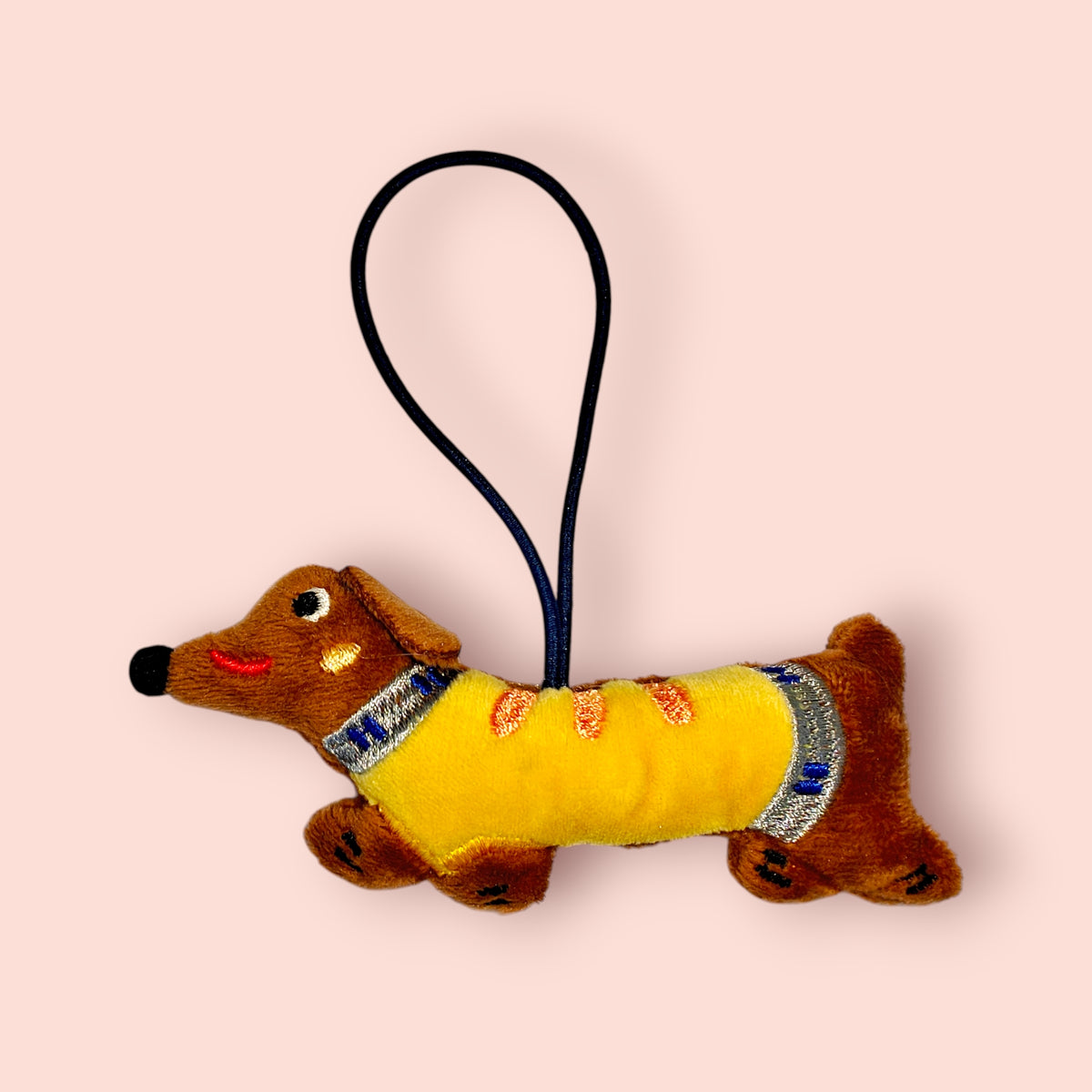 KIU Dachshund Dog Plush Bag Charm