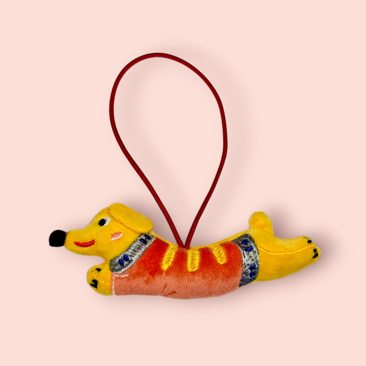 KIU Dachshund Dog Plush Bag Charm