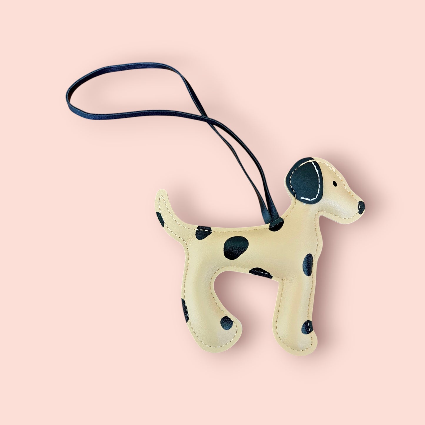 KIU Cute Dalmatian Dog Bag Charm
