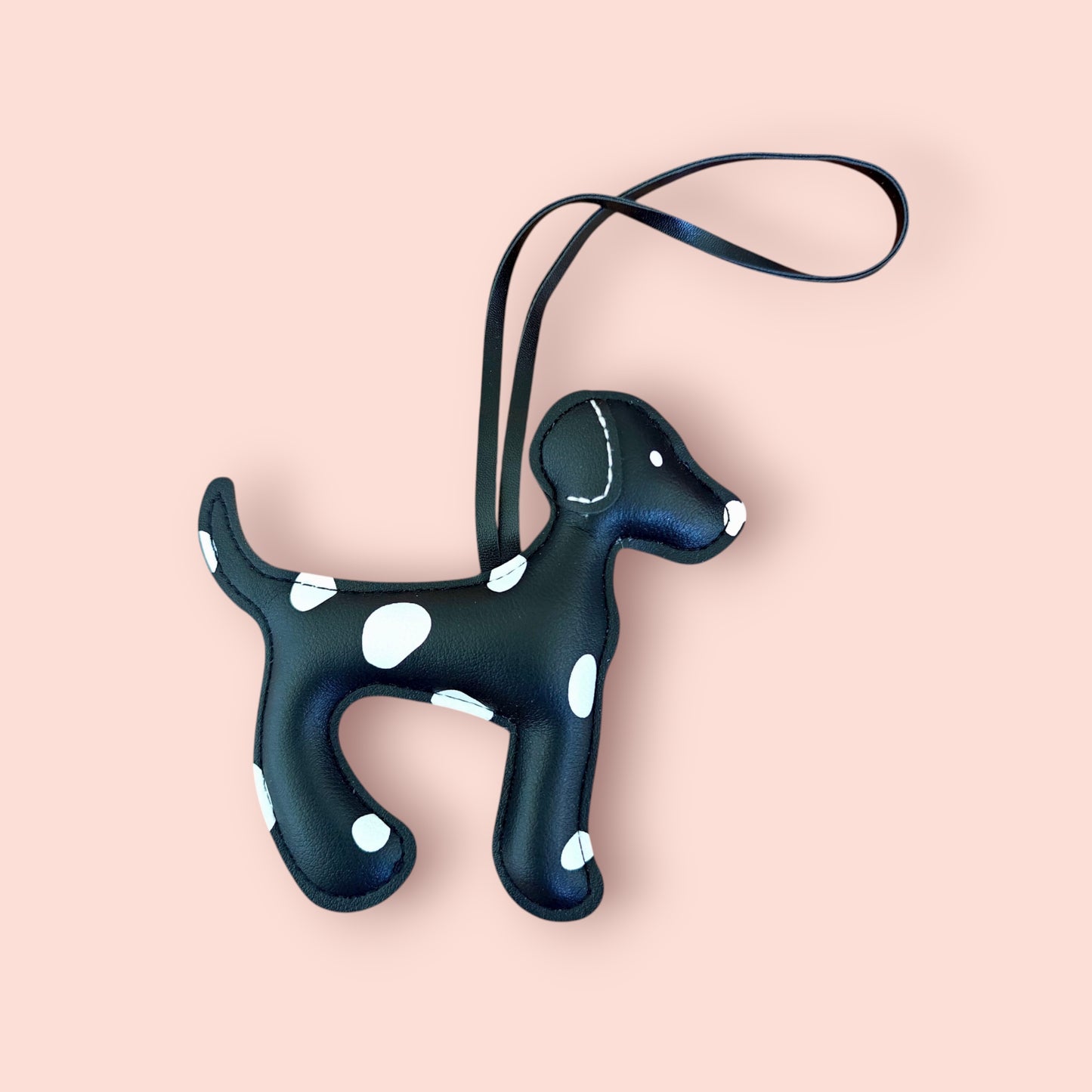 KIU Cute Dalmatian Dog Bag Charm
