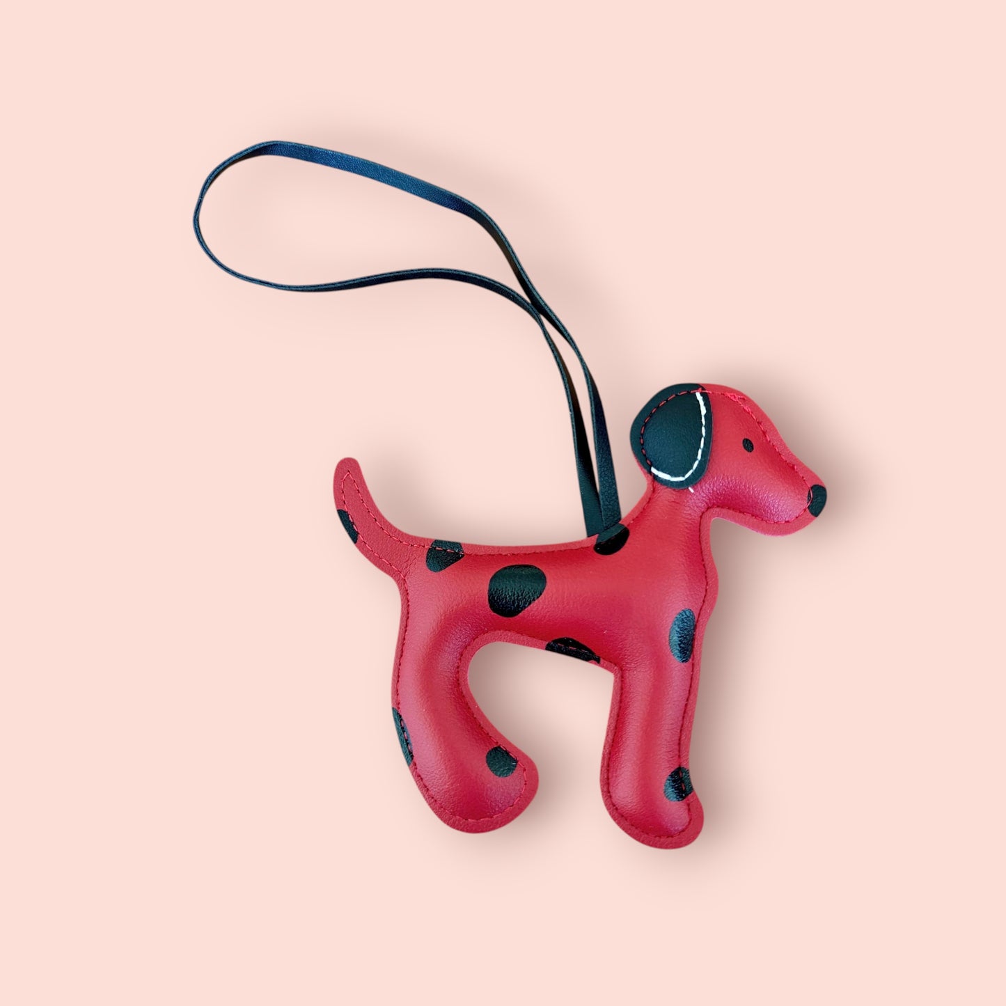 KIU Cute Dalmatian Dog Bag Charm