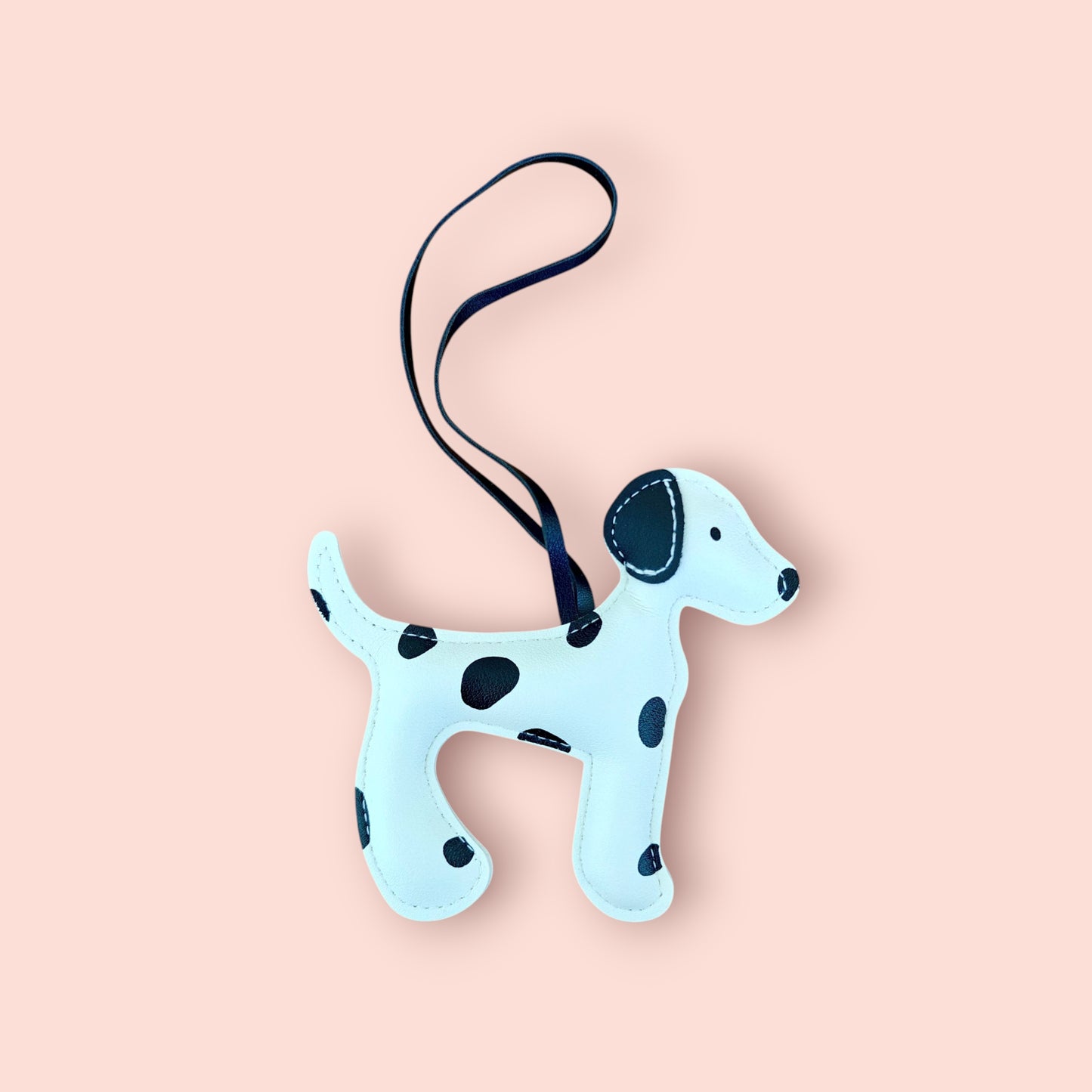 KIU Cute Dalmatian Dog Bag Charm