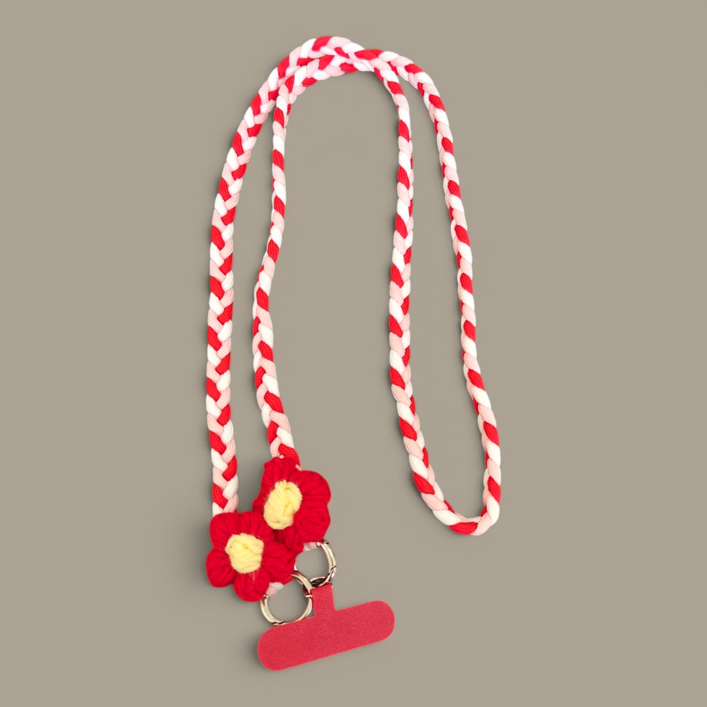 KIU Flower Crossbody Mobile Strap