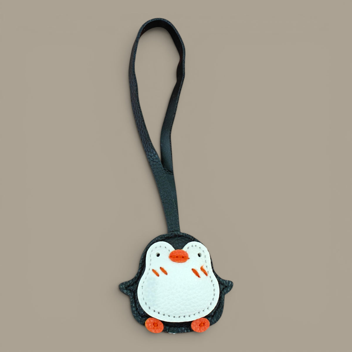 KIU Fluffy Penguin Bag Charm