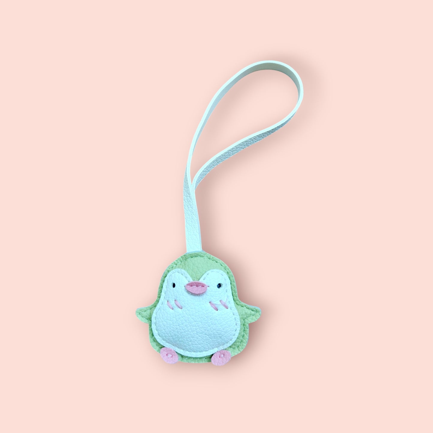 KIU Fluffy Penguin Bag Charm