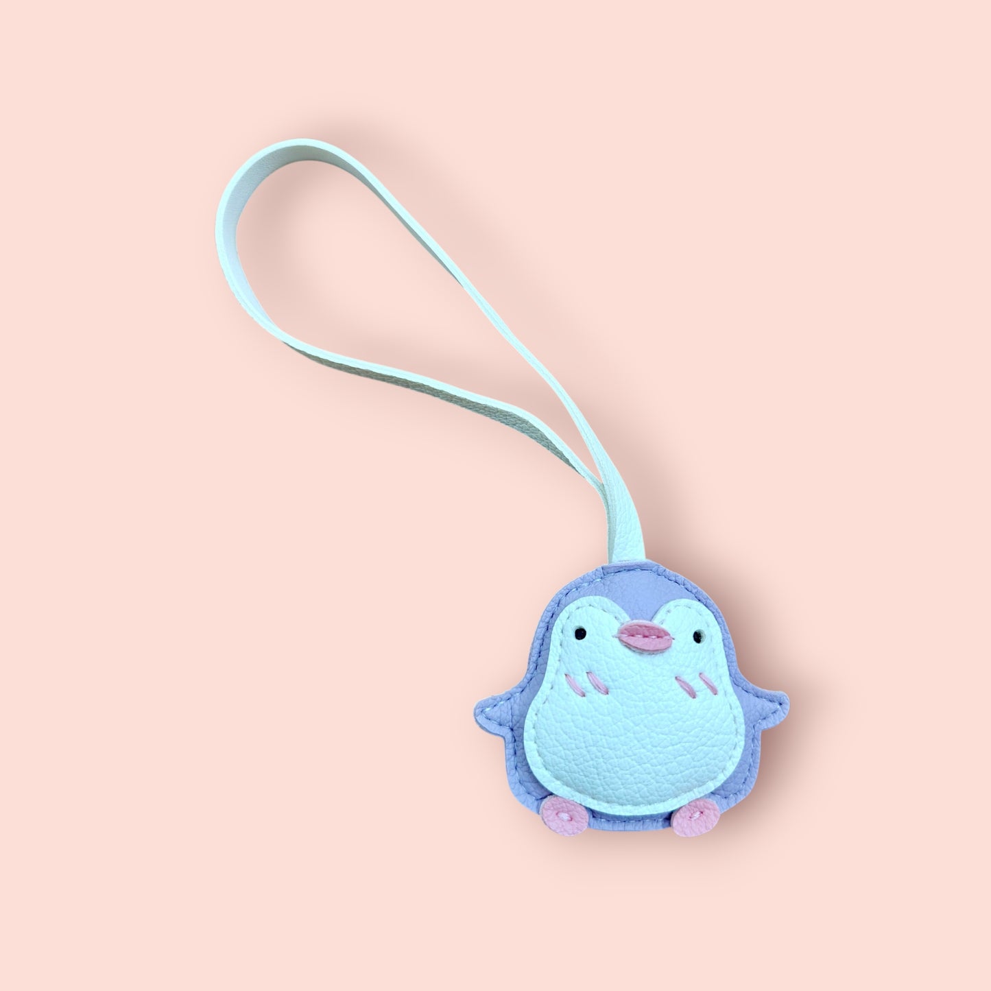 KIU Fluffy Penguin Bag Charm