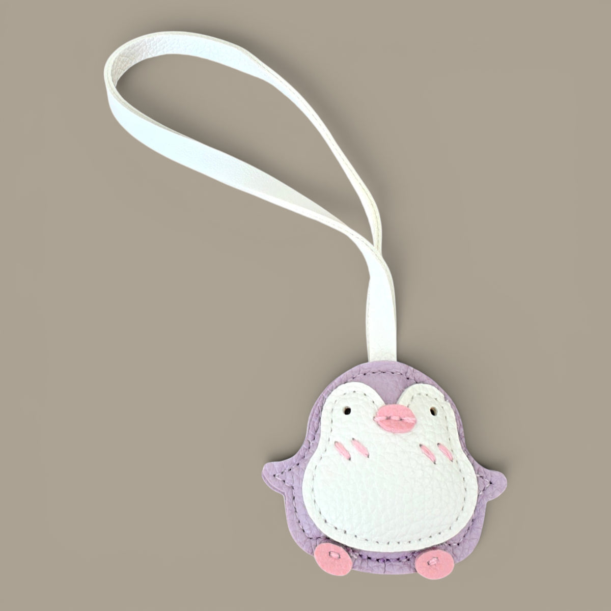 KIU Fluffy Penguin Bag Charm