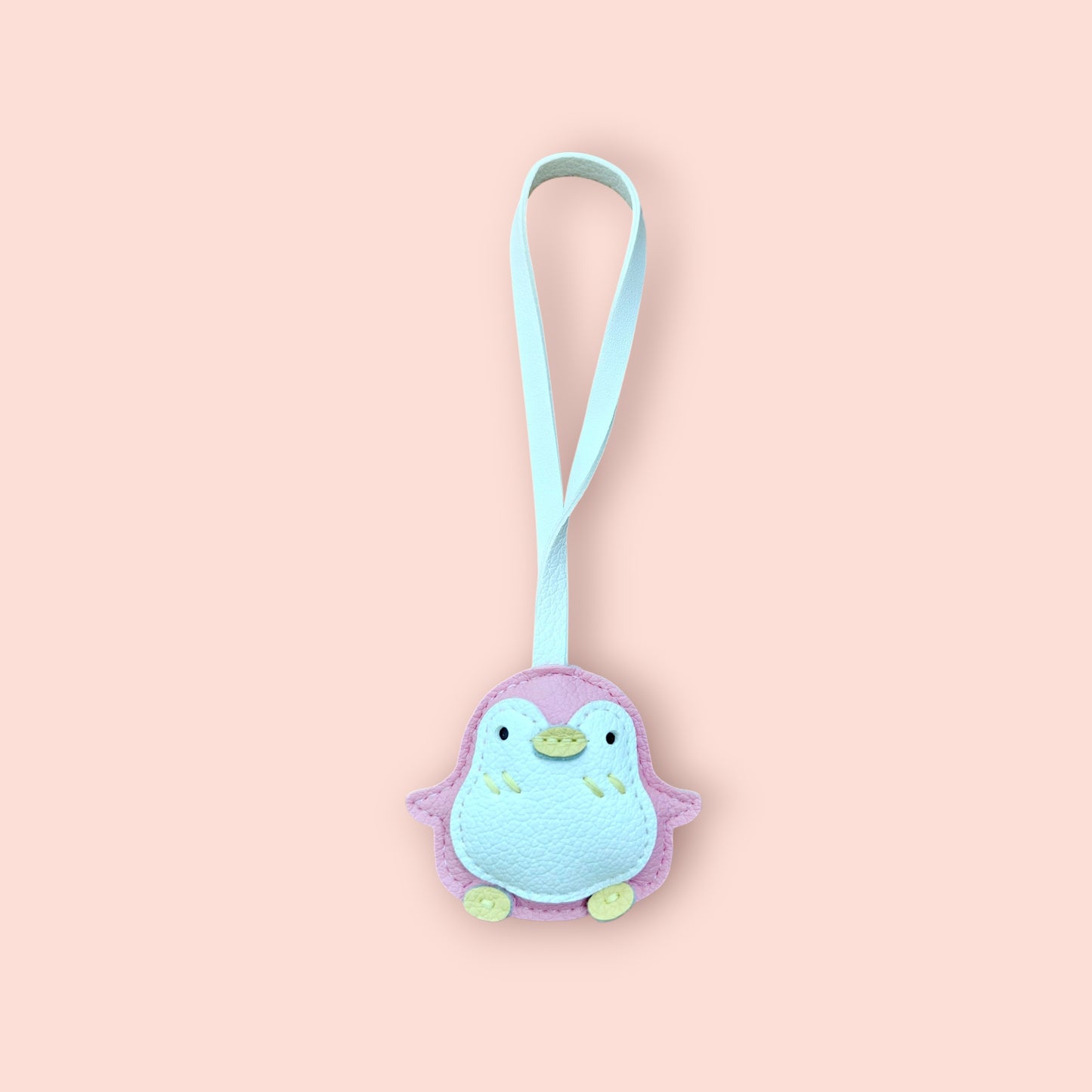 KIU Fluffy Penguin Bag Charm