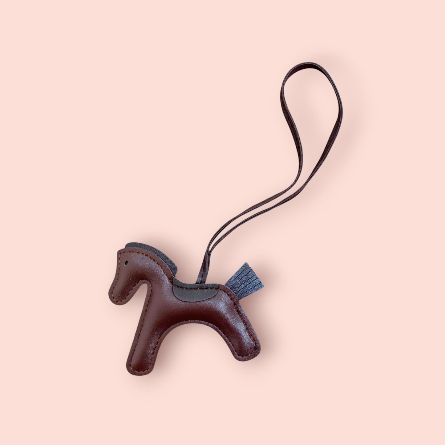 KIU Horse Bag Charm Solid