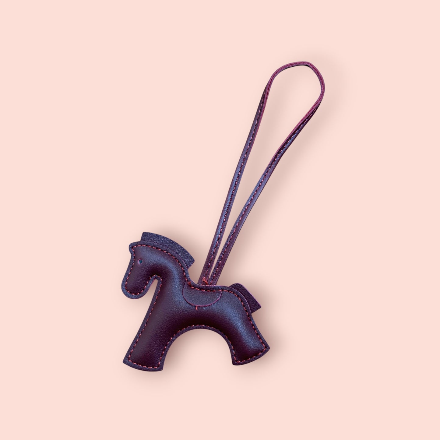 KIU Horse Bag Charm Solid