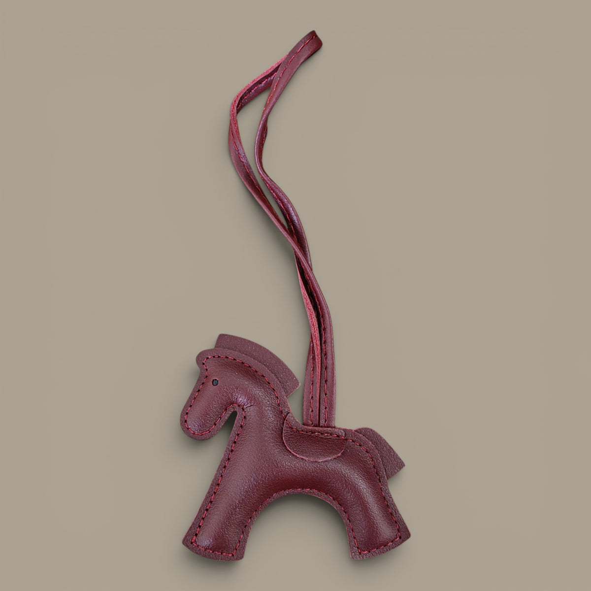 KIU Horse Bag Charm Solid