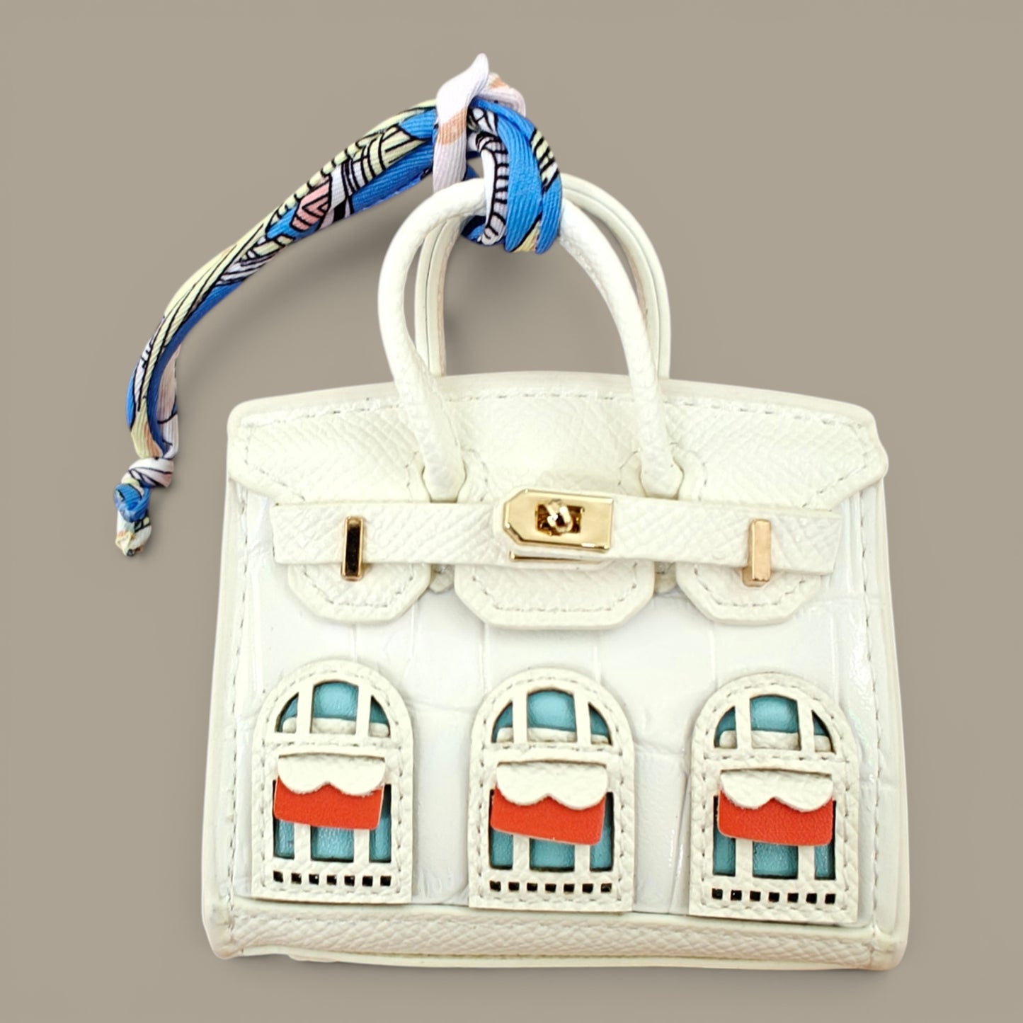 KIU Luxury Mini Bag Charm Curve