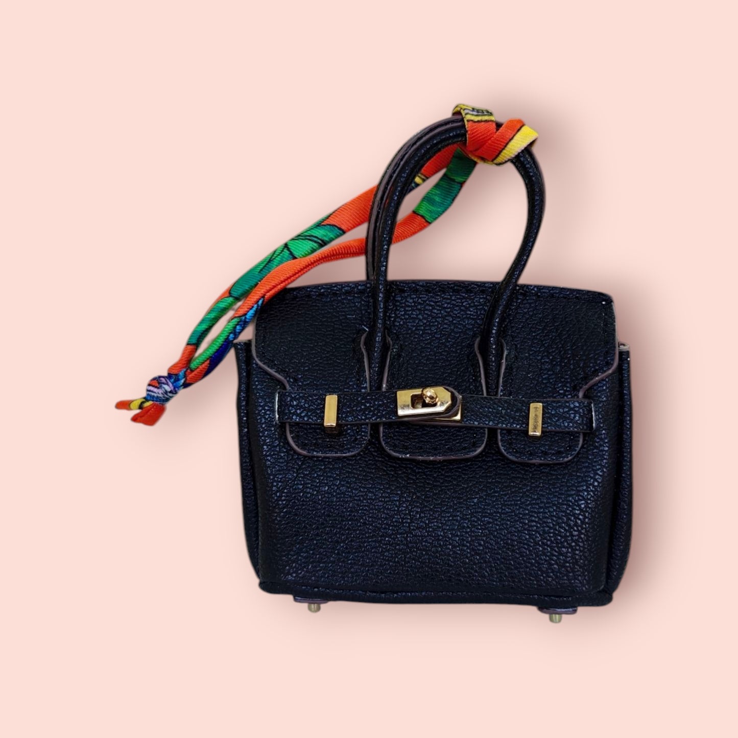 KIU Luxury Mini Bag Charm Solid