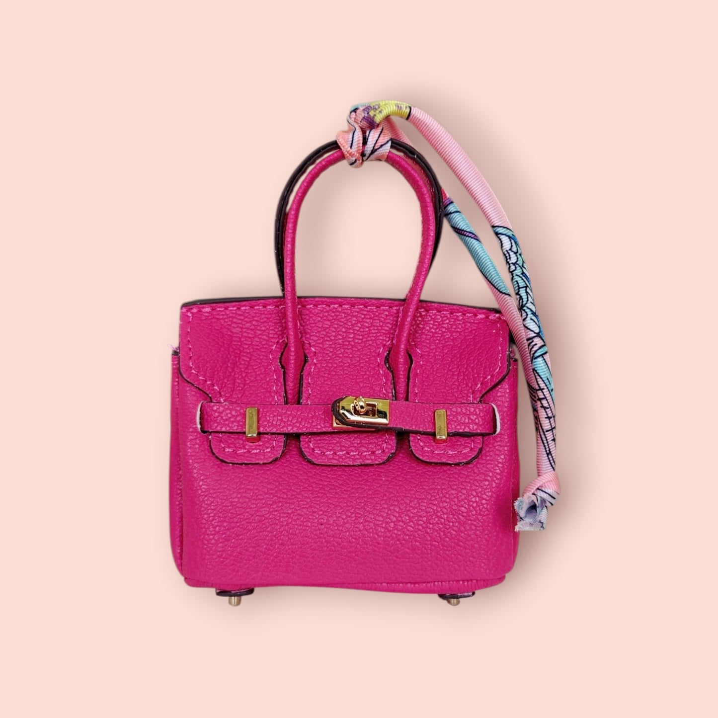 KIU Luxury Mini Bag Charm Solid