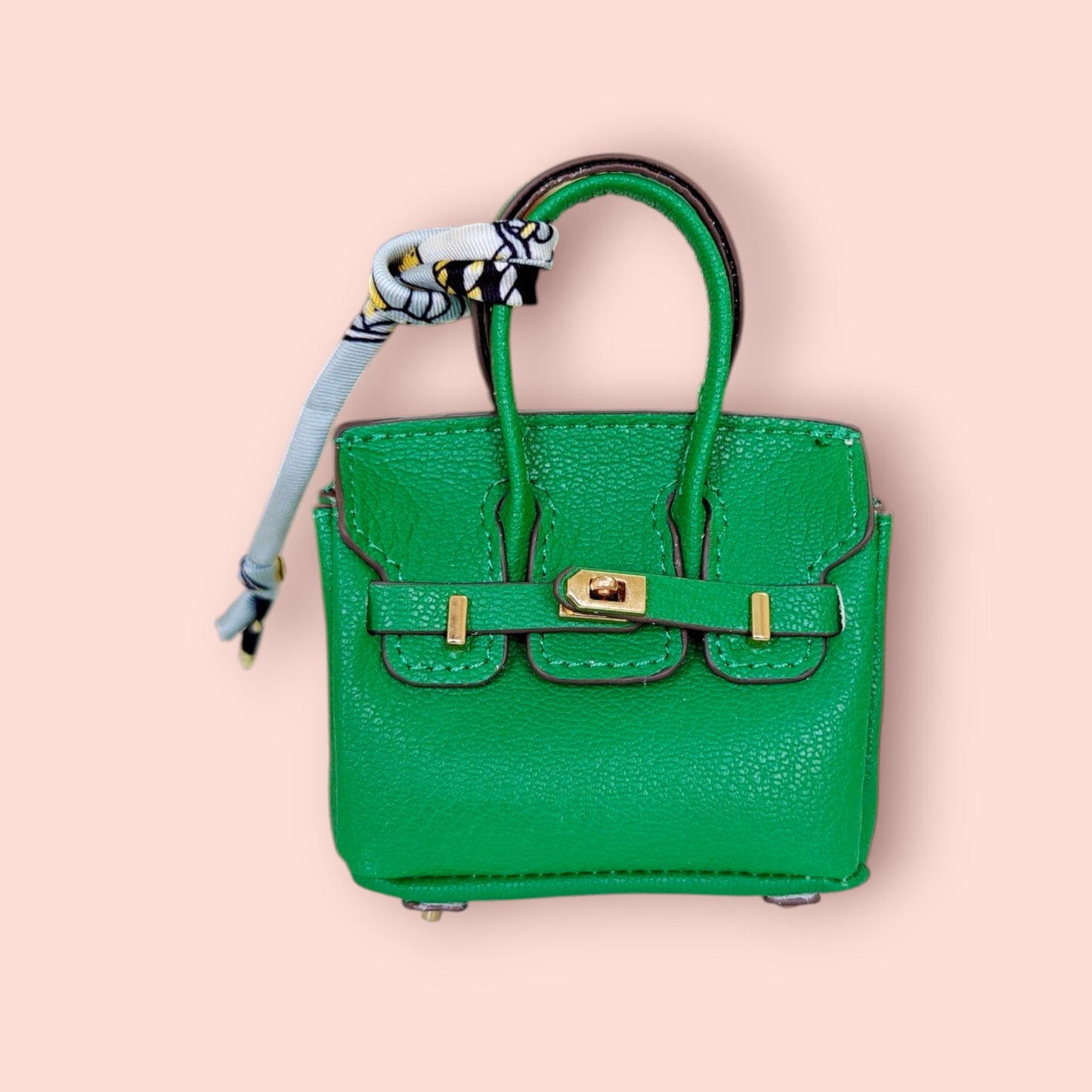 KIU Luxury Mini Bag Charm Solid