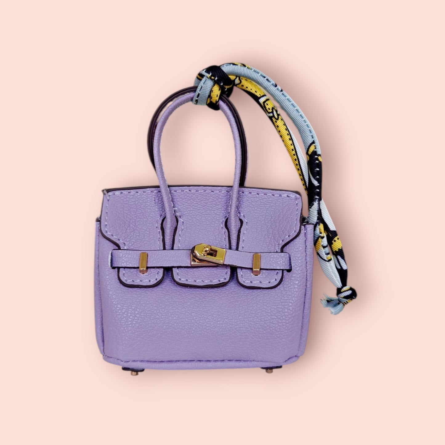 KIU Luxury Mini Bag Charm Solid