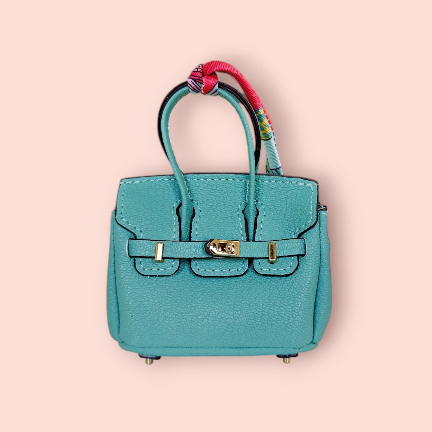 KIU Luxury Mini Bag Charm Solid