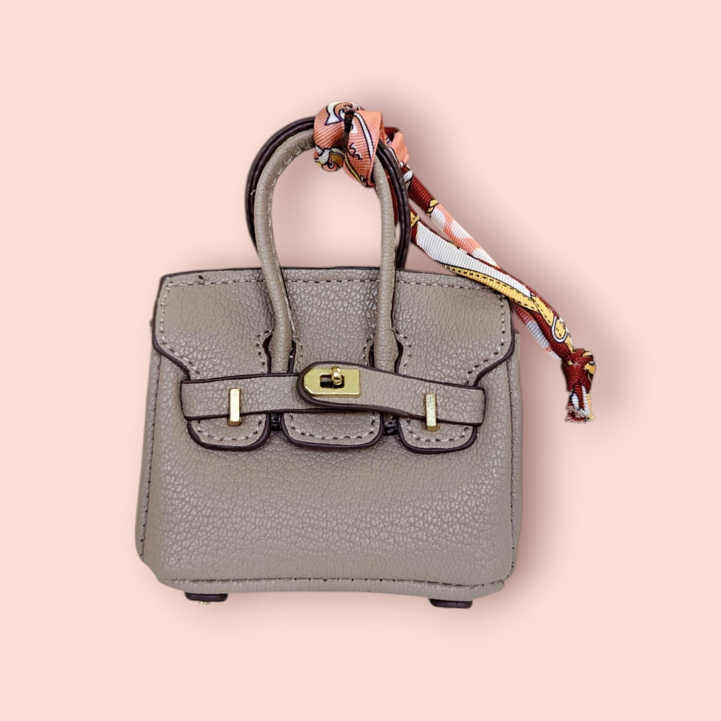 KIU Luxury Mini Bag Charm Solid