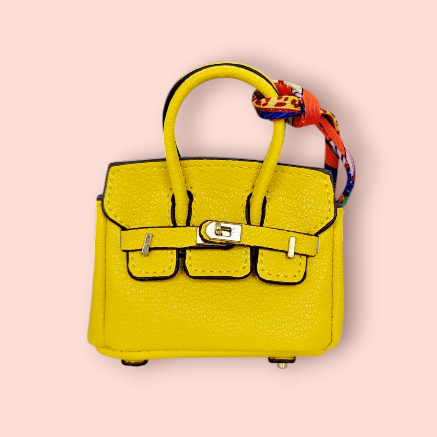 KIU Luxury Mini Bag Charm Solid