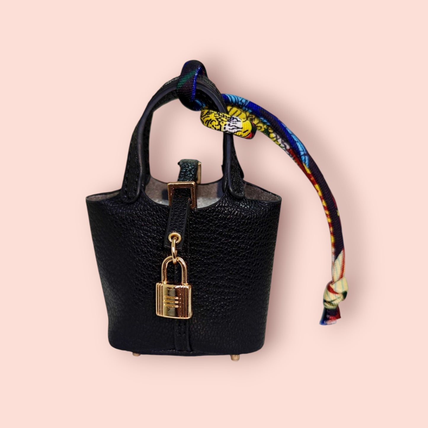 KIU Luxury Mini Lock Bag Charm