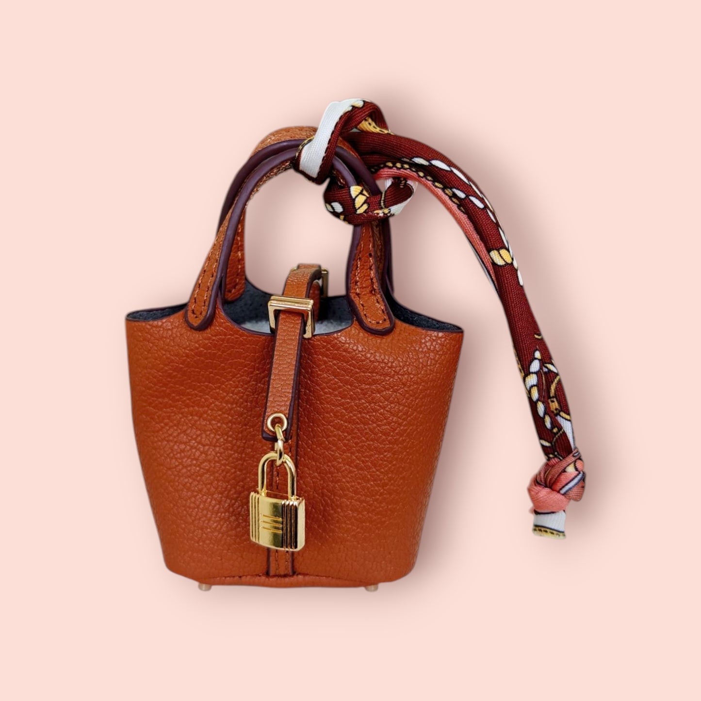 KIU Luxury Mini Lock Bag Charm