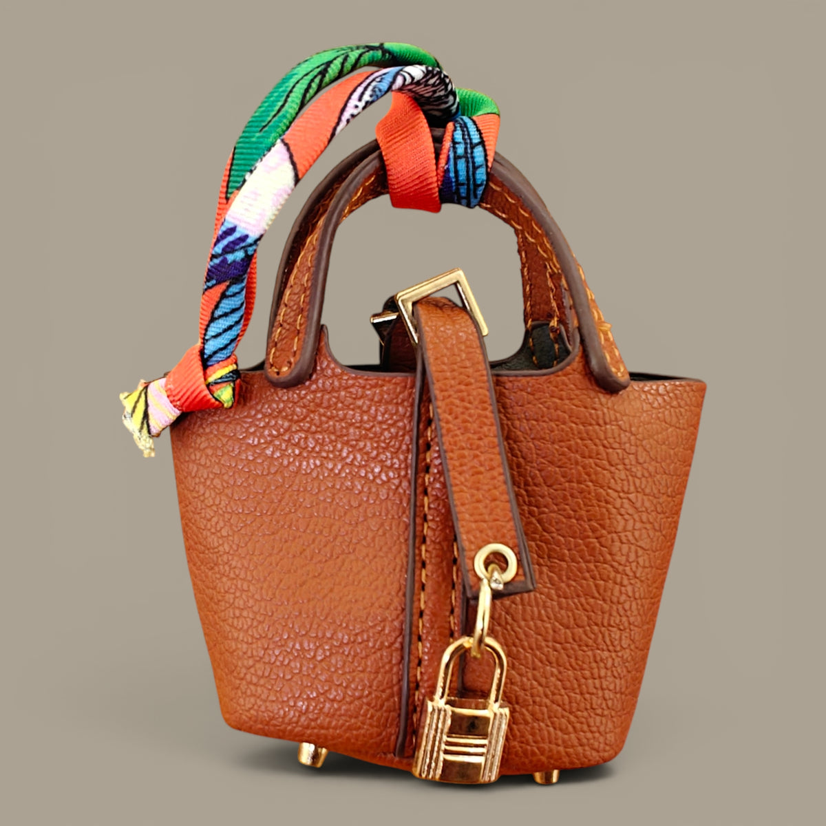 KIU Luxury Mini Lock Bag Charm