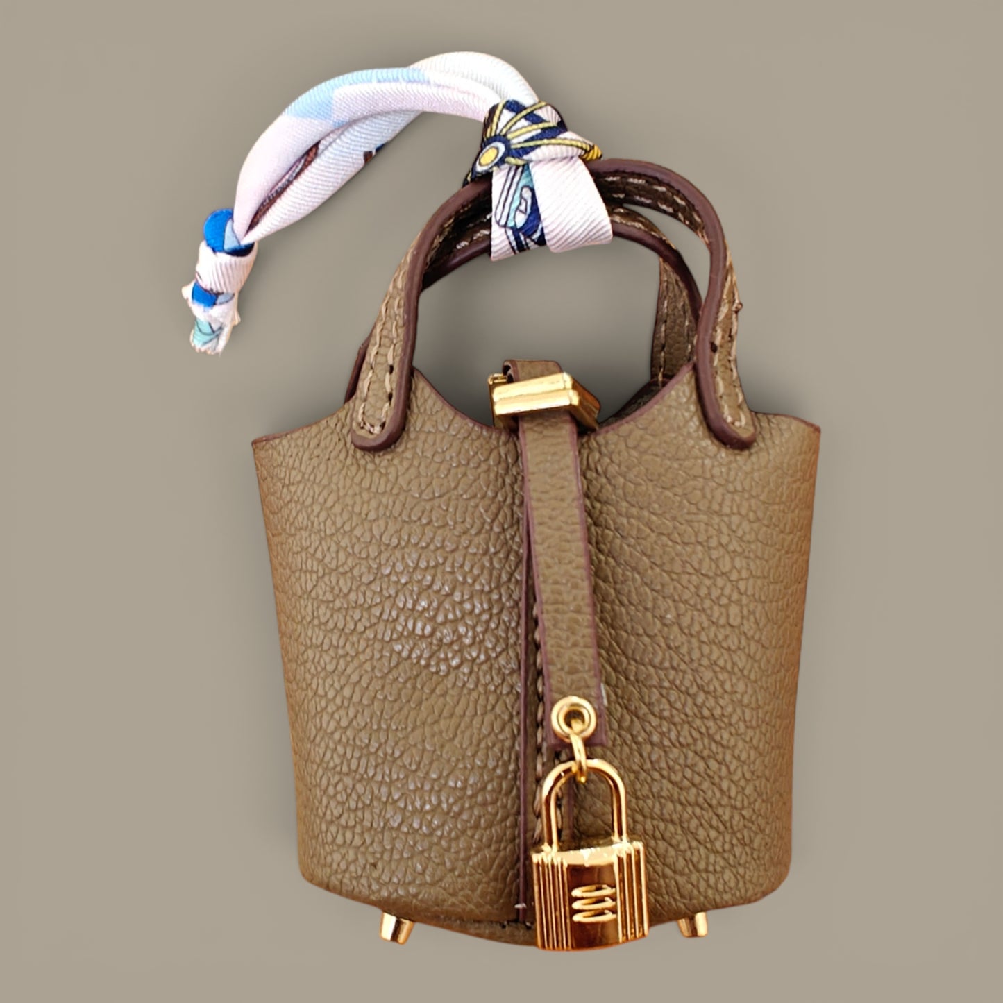 KIU Luxury Mini Lock Bag Charm