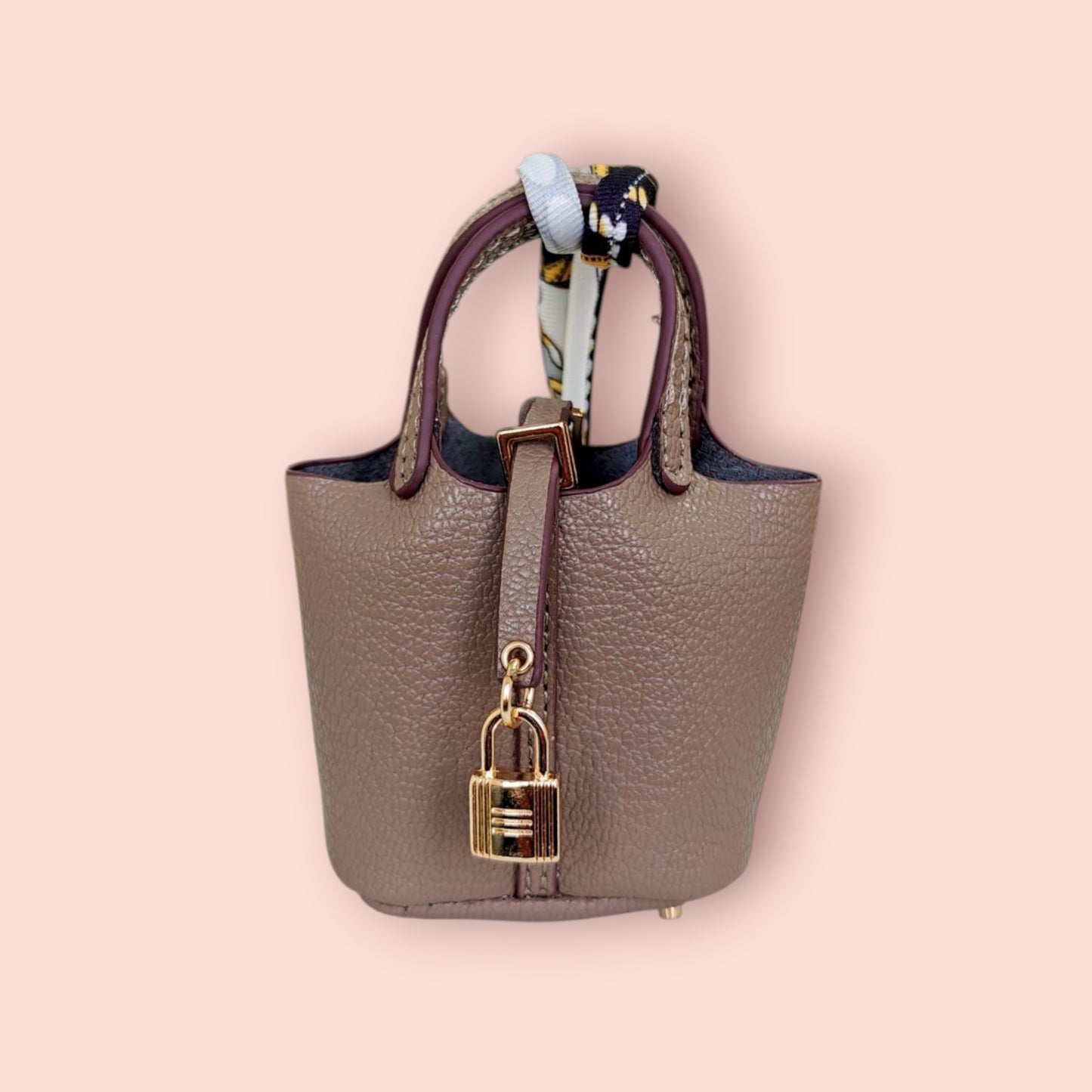 KIU Luxury Mini Lock Bag Charm