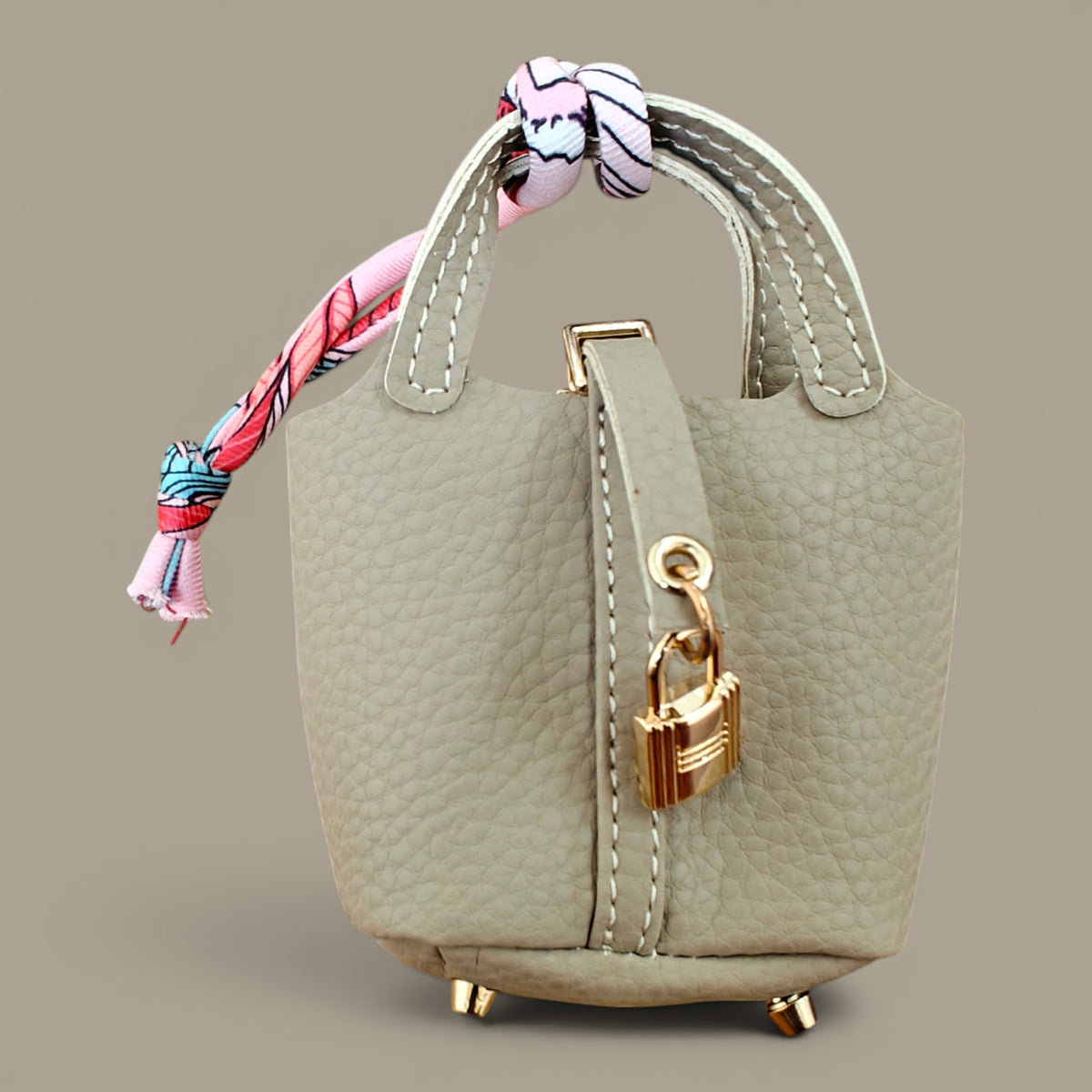 KIU Luxury Mini Lock Bag Charm