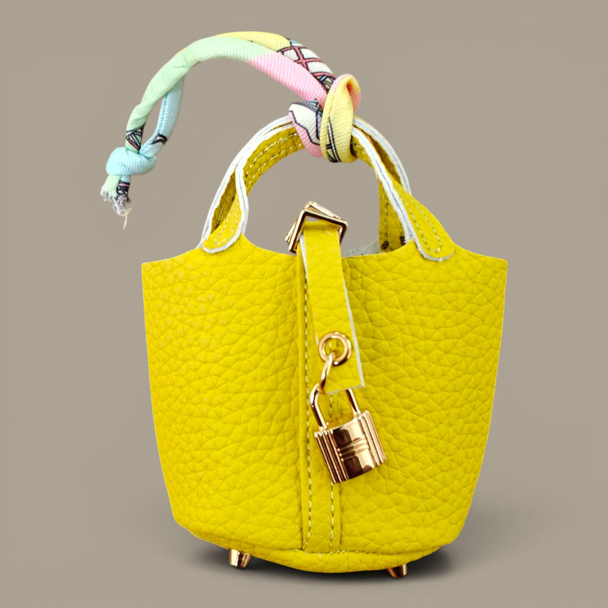 KIU Luxury Mini Lock Bag Charm