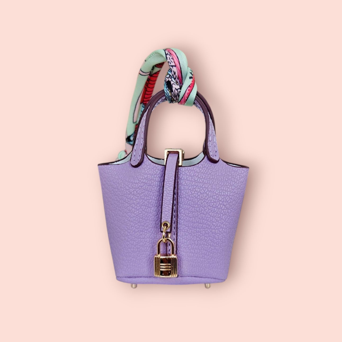 KIU Luxury Mini Lock Bag Charm