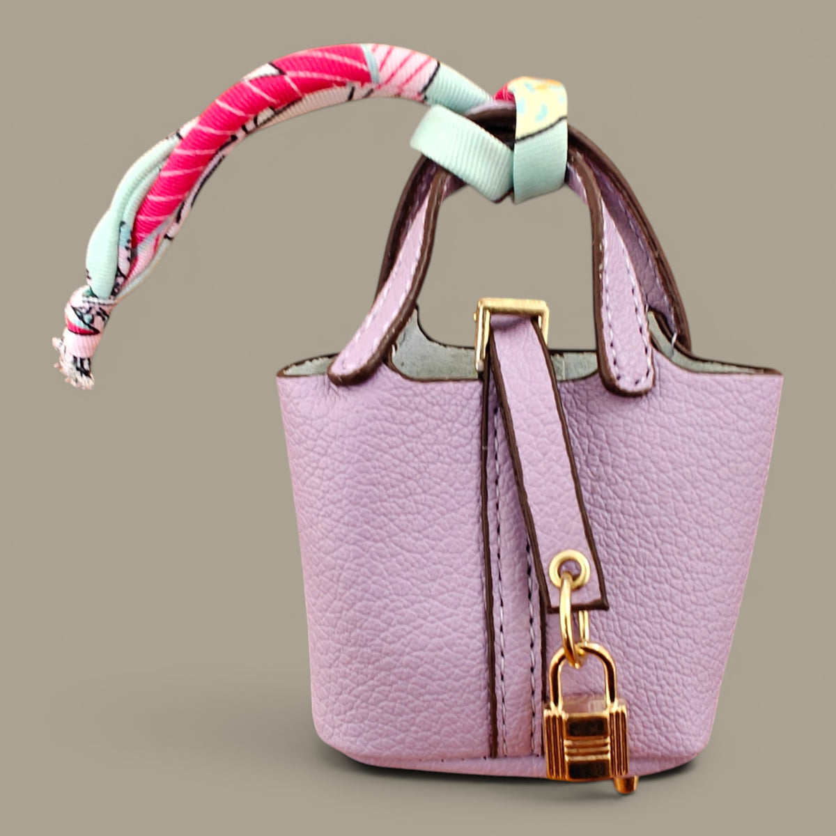 KIU Luxury Mini Lock Bag Charm