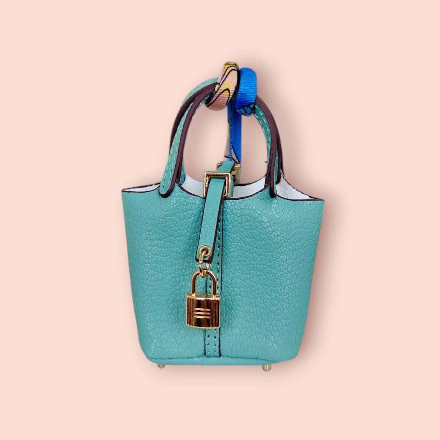 KIU Luxury Mini Lock Bag Charm