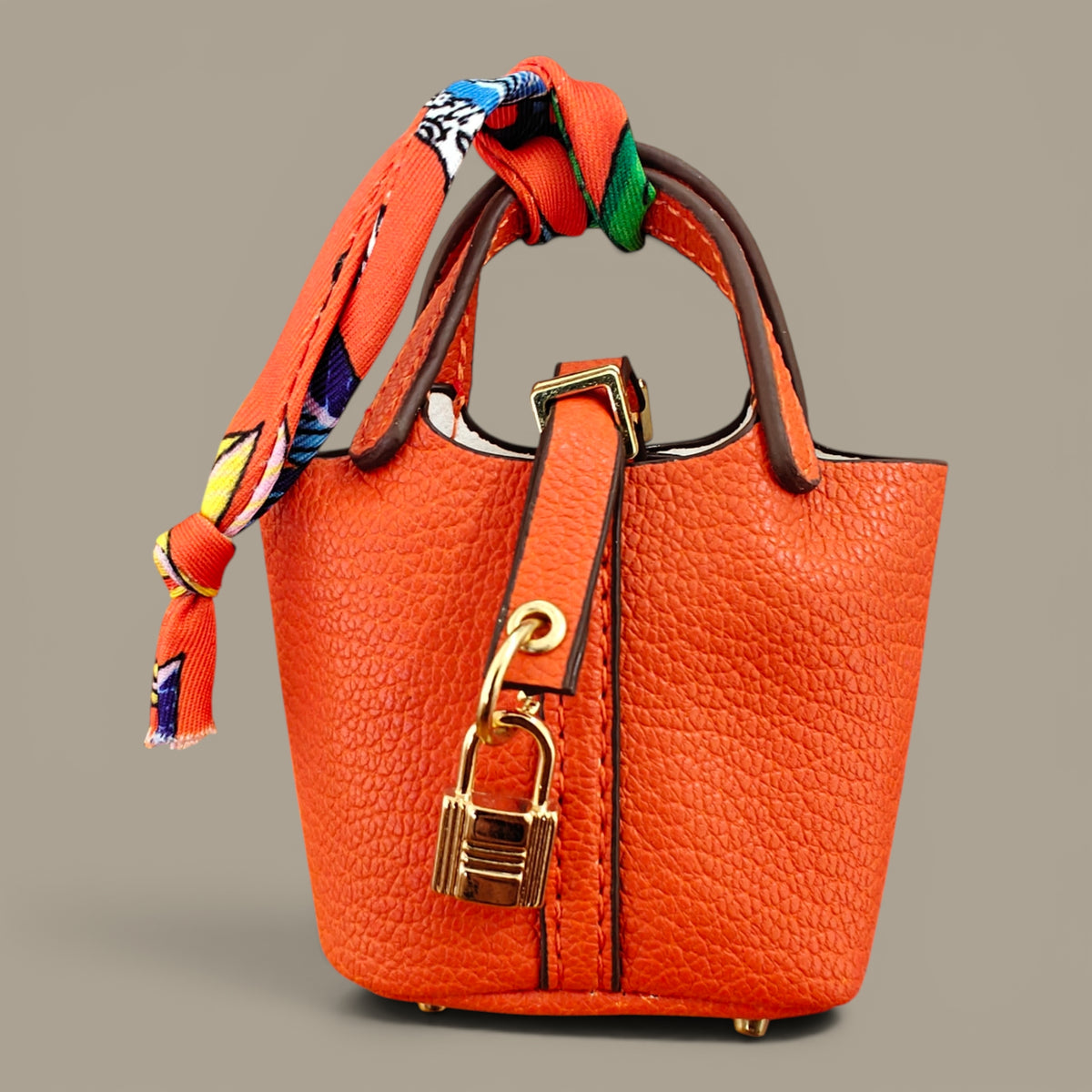 KIU Luxury Mini Lock Bag Charm
