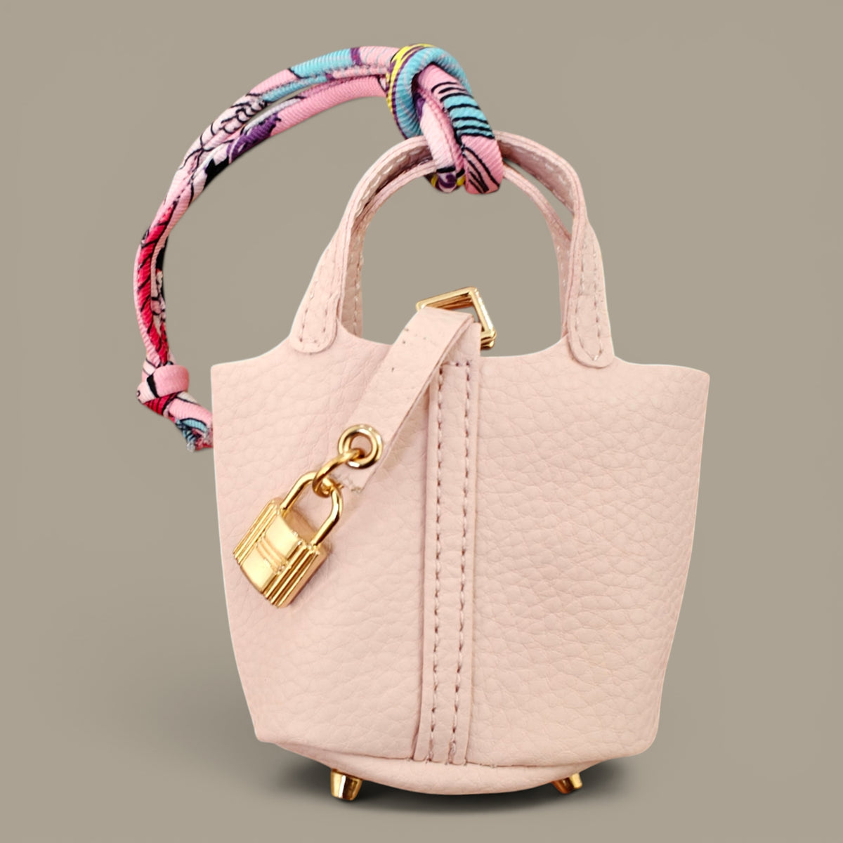 KIU Luxury Mini Lock Bag Charm