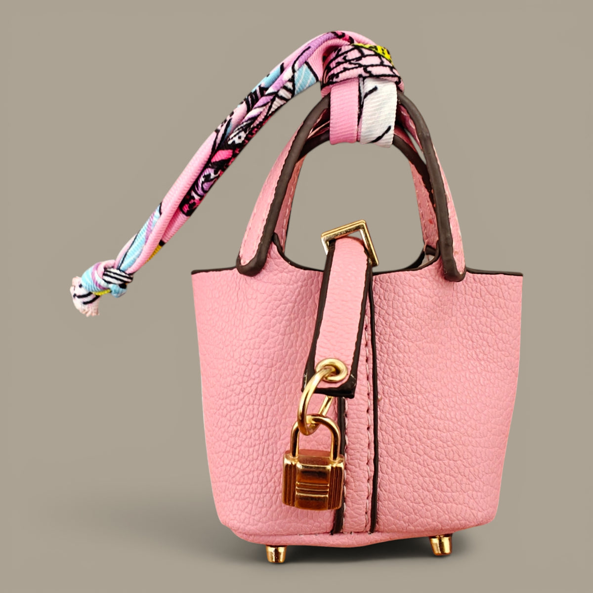 KIU Luxury Mini Lock Bag Charm